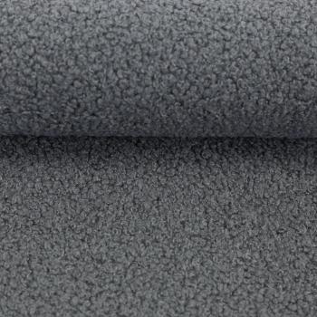 Teddy Boucle Kodiak Dunkelgrau von Swafing